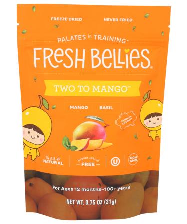 Fresh Bellies Inc. - Toddler Treat Two To Mango - Case of 6 - .75 OZ