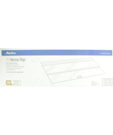 Aqueon Versa Top 48x18 Hinged Glass Aquarium Top - 2 x 24in - Buy Online on GoSupps.com