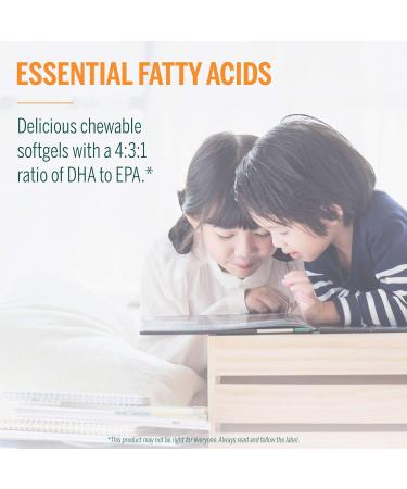 Genestra Brands - DHA Pediaburst - Chewable DHA Supplement - 180 Chewable Softgels - Natural Orange Flavour - Buy Online on GoSupps.com