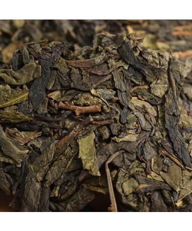 HQZM 357g Premium Yunnan Large Leaf Old Tree Pu erh Raw Cake Fragrant with Tea Aroma - Buy Online on GoSupps.com