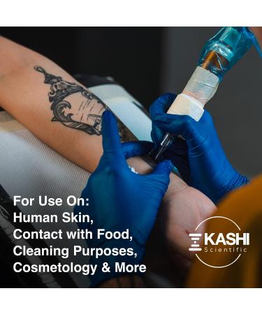 Kashi Scientific Disposable Nitrile Exam Gloves - 4 mil, Powder-Free, Latex-Free, Blue - X-Small, 100 Count - Food Safe Gloves - Buy Online on GoSupps.com