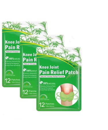 36 PCS Knee Relief Patches  Herbal Knee Patches for Relief  Natural Knee Patches  Relief Patch of Joint for Knee  Back  Neck