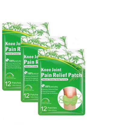 36 PCS Knee Relief Patches  Herbal Knee Patches for Relief  Natural Knee Patches  Relief Patch of Joint for Knee  Back  Neck