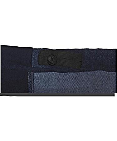 YESET Maternity Denim Mini Skirt - Knee Length Pregnancy Stretch Jeans - 42 (Jeans Schwarz) - Buy Online on GoSupps.com