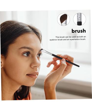 Housoutil 4 Pcs Contour Brush Angled Makeup Brush Small Concealer Brush Sickle Ultra Thin Eyebrow Brush - Buy Online on GoSupps.com