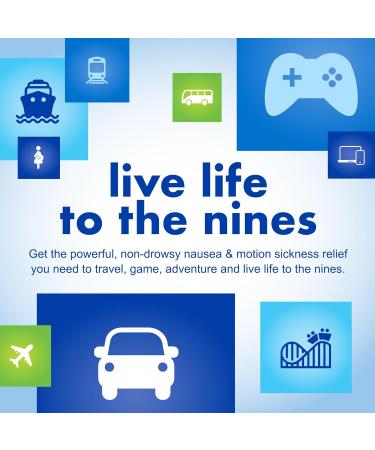 Bonine Ginger Root Extract Liquid Capsules - 40 mg Non-Drowsy Motion Sickness Relief | Nausea & Morning Sickness Supplement | Travel Essential - 60 Count - Buy Online on GoSupps.com