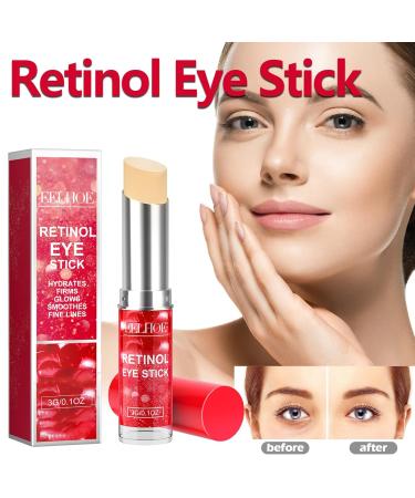 Retinol Eye Stick & Cream for Dark Circles | Anti-Aging Under Eye Balm | Moisturize & Firm Skin - Buy Online on GoSupps.com