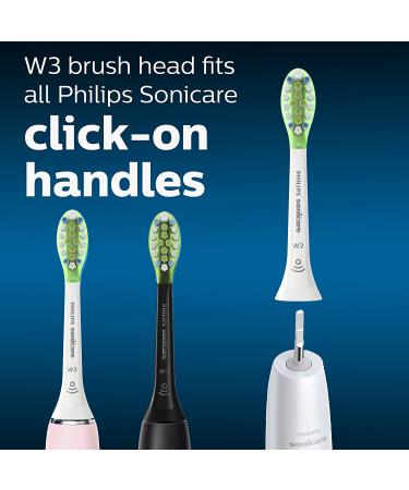 Philips Sonicare Genuine W3 Premium White Replacement Toothbrush Heads  4 Brush Heads  White  HX9064/65 4 White - Buy Online on GoSupps.com