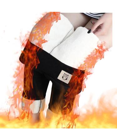 Sriper Women's Winter Fleece Lined Leggings | High Waist Thermal Pants for Tummy Control | Warm Pajamas | Small to Plus Size Options - Buy Online on GoSupps.com