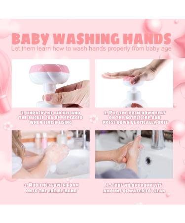VANERIA Flower Foaming Hand Soap 350ml - Gentle Hand Wash for Kids and Adults with Sensitive Skin - Buy Online on GoSupps.com