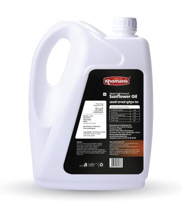 Khomane Safflower Cold Pressed Natural Oil for Cooking | Full of Nutritions and Antioxidants | Traditianl & Age Old Oil Extraction Process (1Ltr) - Buy Online on GoSupps.com