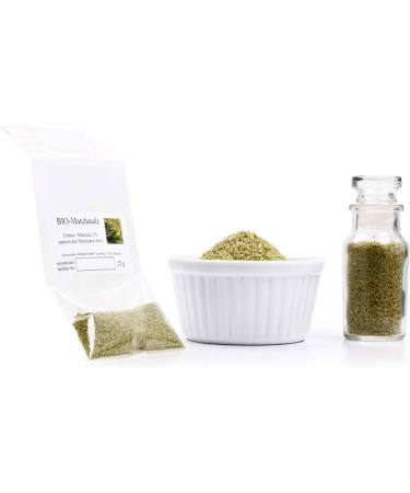  Feine W rze Organic matcha salt with Japanese matcha tea and 5% natural sea salt | Unprocessed additive-free vegan gluten-free | 25g - Buy Online on GoSupps.com
