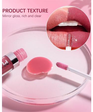 Glitter Lip Plumper Oil - Hydrating Lip Gloss Serum for Fuller Lips - Buy Online on GoSupps.com