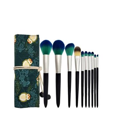 Makeup Brush 10 Pieces Makeup Brush Set Super Soft Beginner Makeup Tools for Loose Powder Blush Eye Shadow Set Beauty