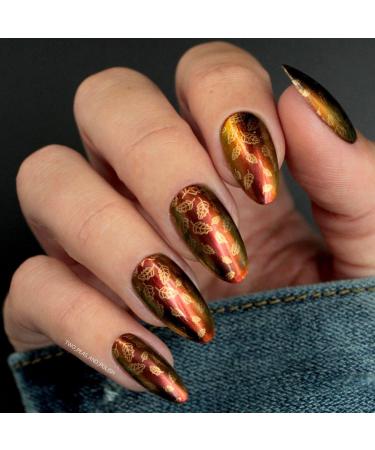 Shop Maniology Season Gradients Nail Stamping Plate - Fall-Inspired Gradient Designs for Stunning Manicures | International Shipping Available - Buy Online on GoSupps.com