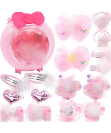 16-Piece Hello Kitty Hairdress Gift Set | Children's Hair Clips Elastic Ties & Hair Accessories for Girls - Buy Online on GoSupps.com