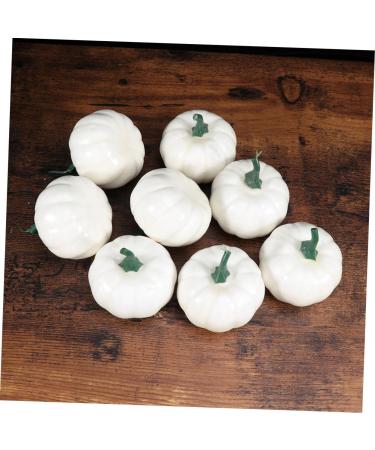 ABOOFAN 30 Pcs Halloween Simulation Pumpkin Hand Decor Paintable Pumpkin Decor Fake Pumpkin Fake Foam Pumpkins Pumpkin Toys Mini Pumpkin Unfinished Pumpkin Little Vacation Artificial White - Buy Online on GoSupps.com