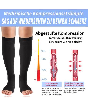 Bibykivn Medical Compression Stockings | Graded Support for Men & Women | Perfect for Varicose Veins Edema & Sports - Buy Online on GoSupps.com