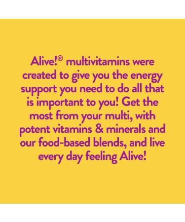 Nature's Way Alive! Women's Ultra Potency Multivitamin - High Potency B-Vitamins for Energy - 60 Tablets - Buy Online on GoSupps.com