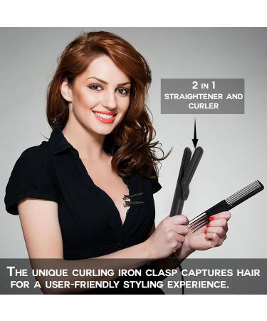 Cool Breeze 2 in 1 Flat Iron | Professional Air Flow Hair Styling Tool for Long Lasting Curls & Waves - 15 Sec Heat Up - Buy Online on GoSupps.com