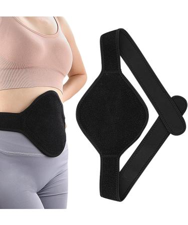 ONLYNERY Heated Back Bandage | Soft Lumbar Support Belt for Posture Correction & Spine Fitness | DOT-Matrix Thermal Belly Warmer - International Shipping Available - Buy Online on GoSupps.com