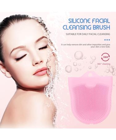 Cleansing Massage Finger Cots & Facial Brushes - Deep Clean Exfoliate & Massage Your Skin at Home | Best Silicone Facial Brush for Healthy Glow - Buy Online on GoSupps.com