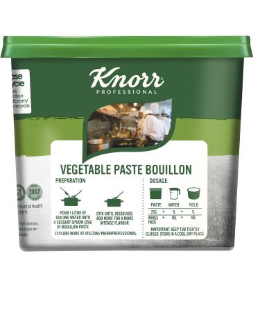 Knorr Gluten Free Vegetable Paste Bouillon 1kg - Pack of 1 | Vegetable Stock for Cooking - Buy Online on GoSupps.com