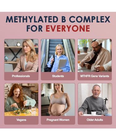 17-in-1 Methylated B Complex 258 150 mcg Multivitamins B12 Methylcobalamin Methylfolate Vitamin C Vitamin D3 K2 CoQ10 Biotin TMG Methylated Multivitamin for Energy Brain-120 Capsules 120 Count (Pack of 1) - Buy Online on GoSupps.com