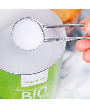 Xucker Bio Set: Bio Erythrit 450g + Bio Xylit 700g - Vegan Tooth-Friendly Sugar Alternatives | Bio-Certified & Non-GMO Crystal Sugar Replacement - Buy Online on GoSupps.com