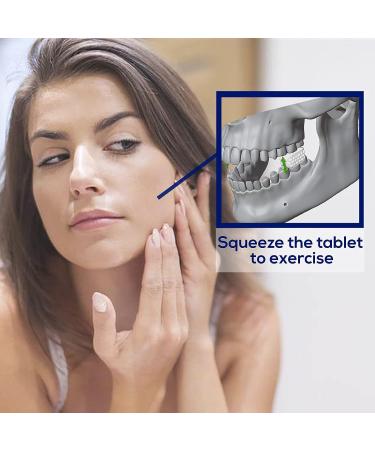 MrTee Chisel Your Jaw Exerciser - Jawline Exerciser for Men & Women | Skulpt Jaw Line Exercise Device | Double Chin Eliminator for Stronger, Healthier Jawline (Focus on Molars) - Buy Online on GoSupps.com