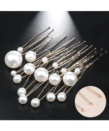 Ailan 18pieces Wide Application Hairpin Set For Birthday Lightweight And Exquisite Metal Hair Accessories Hairstyle Clip Hair Upgraded Gold - Buy Online on GoSupps.com