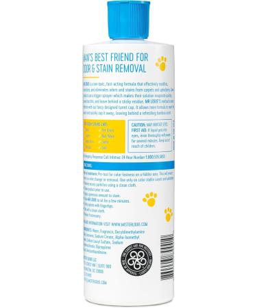 Odor & Stain Remover - Safe for Kids & Pets Effective on Carpet & Upholstery | Tackles Tough Stains Like Blood Pet Urine Ketchup & Red Wine - Buy Online on GoSupps.com