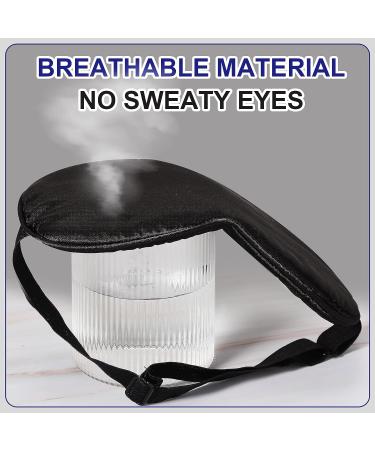 50 Pcs Silk Sleep Mask for Women and Men - Adjustable, Soft, Blackout Eye Cover for Comfortable Sleep - Buy Online on GoSupps.com