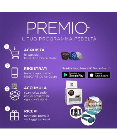  NESCAFE DOLCE GUSTO Nescaf Dolce Gusto Essence of Mocha Coffee Espresso 6 packs of 16 capsules (96 capsules) - Buy Online on GoSupps.com