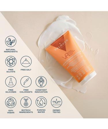 Valquer Laboratorios Valquer VR Repairing Balm 3in1 without rinsing Conditioner Serum and Intensive Treatment Moisturizing and Point Sealer Leave in Vegan 200 ml - Buy Online on GoSupps.com