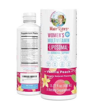 MaryRuth Organics Multivitamin for Women 40+ | Sugar Free Womens Multivitamin | Liquid Vitamins for Women | Immune Support Supplement | Cognitive Health & Mood Balance | Vegan | Non-GMO | 15.22 Fl Oz - Buy Online on GoSupps.com