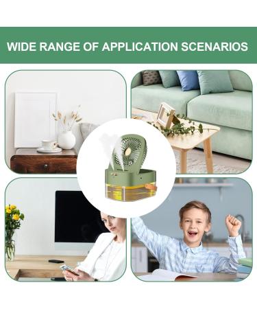 Skoulazeo Spraying Mist Fan | Water Misting Spraying Mist Fan - USB Desktop Electric Spray Water Fan for Table Home Travel Use Green B - Buy Online on GoSupps.com