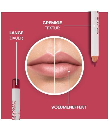 Flirt Matt Lip Liner 121 Bordeaux - Long-lasting Waterproof Lip Liner in Burgundy | International Shipping Available - Buy Online on GoSupps.com