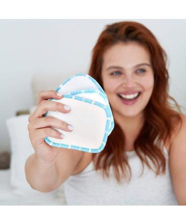 Dock & Bay Reusable Makeup Pads - Ultra Soft Washable 3 Pack - Patchouli Navy - 12x10cm - Includes Wash Bag - Eco-Friendly Face & Skin Cleaner - Buy Online on GoSupps.com