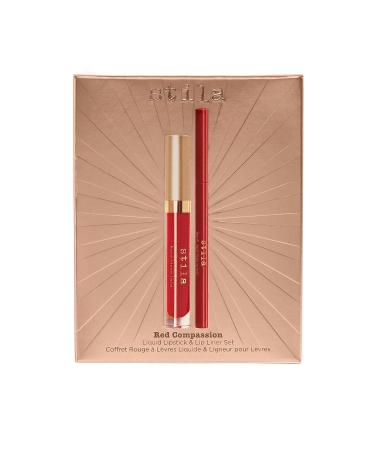 Red Compassion Liquid Lipstick & Lip Liner Set - Long-lasting, Matte Finish - Buy Online on GoSupps.com