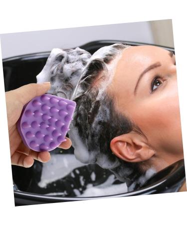PartyKindom Bath Brush Laundry Collector - Silica Gel Birthday Gift 8.5x7cm Violet Purple - Buy Online on GoSupps.com