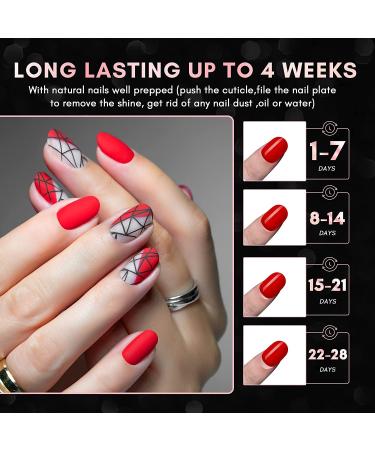 Makartt Short Oval Nail Tips - 500 Full Cover Transparent False Nails for Gel & Acrylic Art - 10 Sizes Clear - Buy Online on GoSupps.com