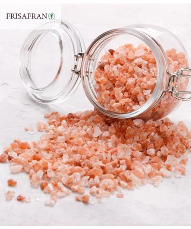 FRISAFRAN Pink Himalayan Salt Coarse 500g Himalayan salt Pink Himalayan Salt coarse pink Himalayan salt Coarse Pink Himalayan Salt Organic Pink Himalayan Salt for salt mill - Buy Online on GoSupps.com
