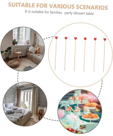 100pcs Plug-in Stick DIY Wood Lollipop Decors Coffee Stirrers Wedding Ceremony Decorations Lollipop for DIY Kid Lovely Wooden Lollipop Food Decor Picks Wood Decor Supplies Cake - Buy Online on GoSupps.com