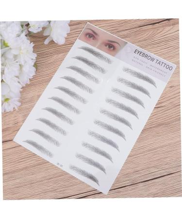 Beavorty 2pcs 3d Eyebrow Stickers Eyebrow Hair Eyebrow Sticker Brow Shaper Makeup Eyebrow Transfer Makeup Sets Hair Kit Eye Brow Shaping Kit Make Plastic 4d - Buy Online on GoSupps.com