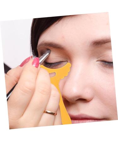 DRESSOOS 4pcs Eyeliner Silicone Molds Eyebrow Stencils Tools Women Cosmetics Aids Eyebrow Pencil Miss Eyelash - Buy Online on GoSupps.com