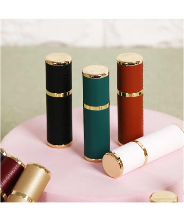 Refillable Perfume Atomizer Travel Spray Bottle | Portable Leather-Wine Perfume Holder for Travel | Perfect Makeup Accessory - Buy Online on GoSupps.com