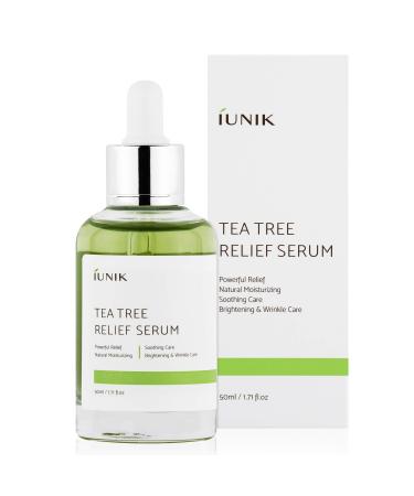 iUNIK Tea Tree Relief Serum 1.71 fl oz (50 ml) - Buy Online on GoSupps.com