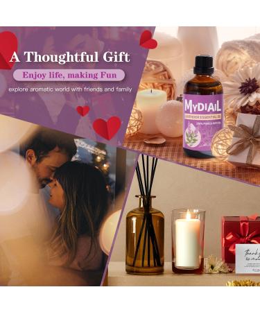 Premium Lavender Essential Oil - Therapeutic Grade Aromatherapy for Diffuser Bath Skin Care & More - 118ml (4oz - Buy Online on GoSupps.com