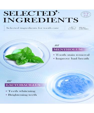 Aislor Press-on Toothpaste Capsules for Deep Cleaning: Easy-to-Use Teeth Whitening Strips to Support Fresh Breath and Oral Care Lavender One Size - Buy Online on GoSupps.com